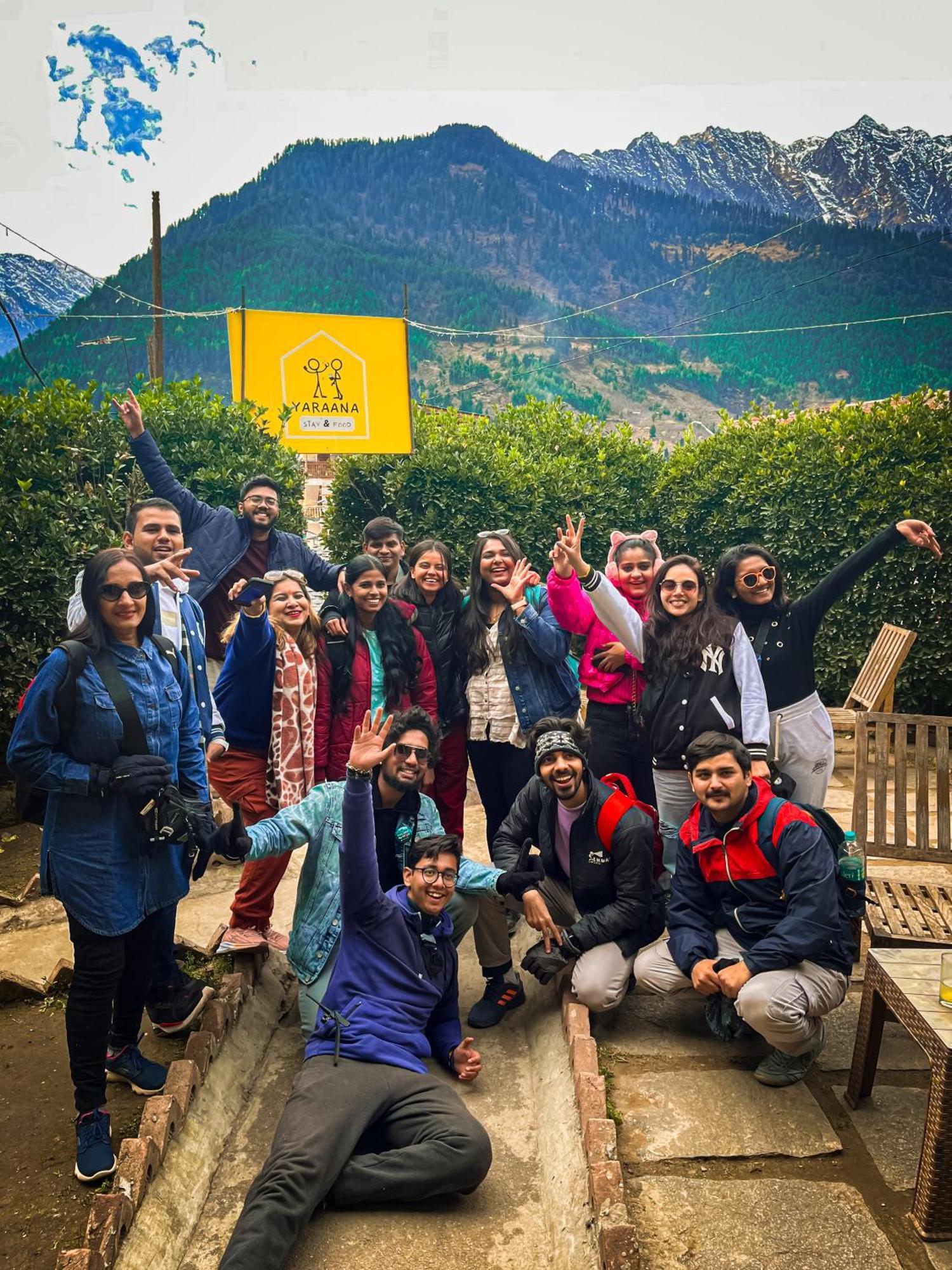 Yaarana Stay & Cafe, Vashisht, Manali Exterior foto